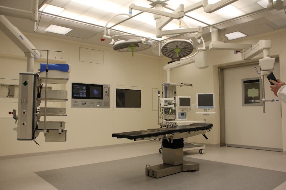 Modern medical office with natural light and professional staff